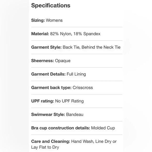 🆕Bralette Bikini Top - Picture 10 of 16